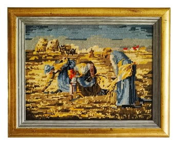 JEAN-FRANÇOIS MILLET(1814-1875),"THE GLEANERS", TAPESTRY