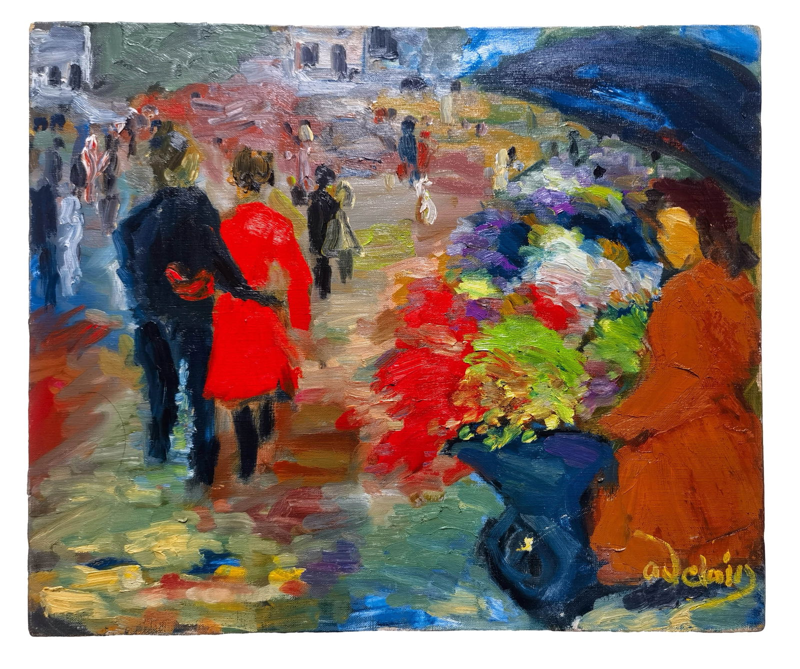 ANDRÉ DERAIN(1880-1954),"UNTITLED", ATTRIBUTED TO, OIL ON CANVAS (1 of 5)