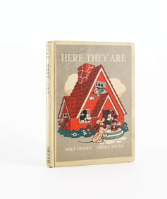 WALT DISNEY SIGNED "HERE THEY ARE" BOOK