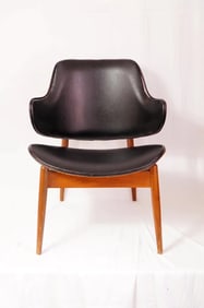 THE HEART CONE CHAIR, DESIGNED BY DANISH DESIGNER VERNER PANTON IN 1958.