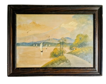 OHTA TENYO, OIL ON CANVAS