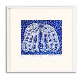 YAYOI KUSAMA (B.1933), SILKSCREEN PRINT