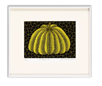 YAYOI KUSAMA (B.1931), SILKSCREEN PRINT