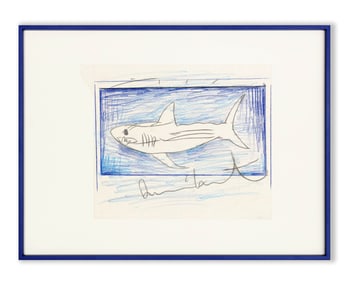 DAMIEN HIRST(B.1965),ATTRIBUTED TO,COLORED LEAD ON PAPER