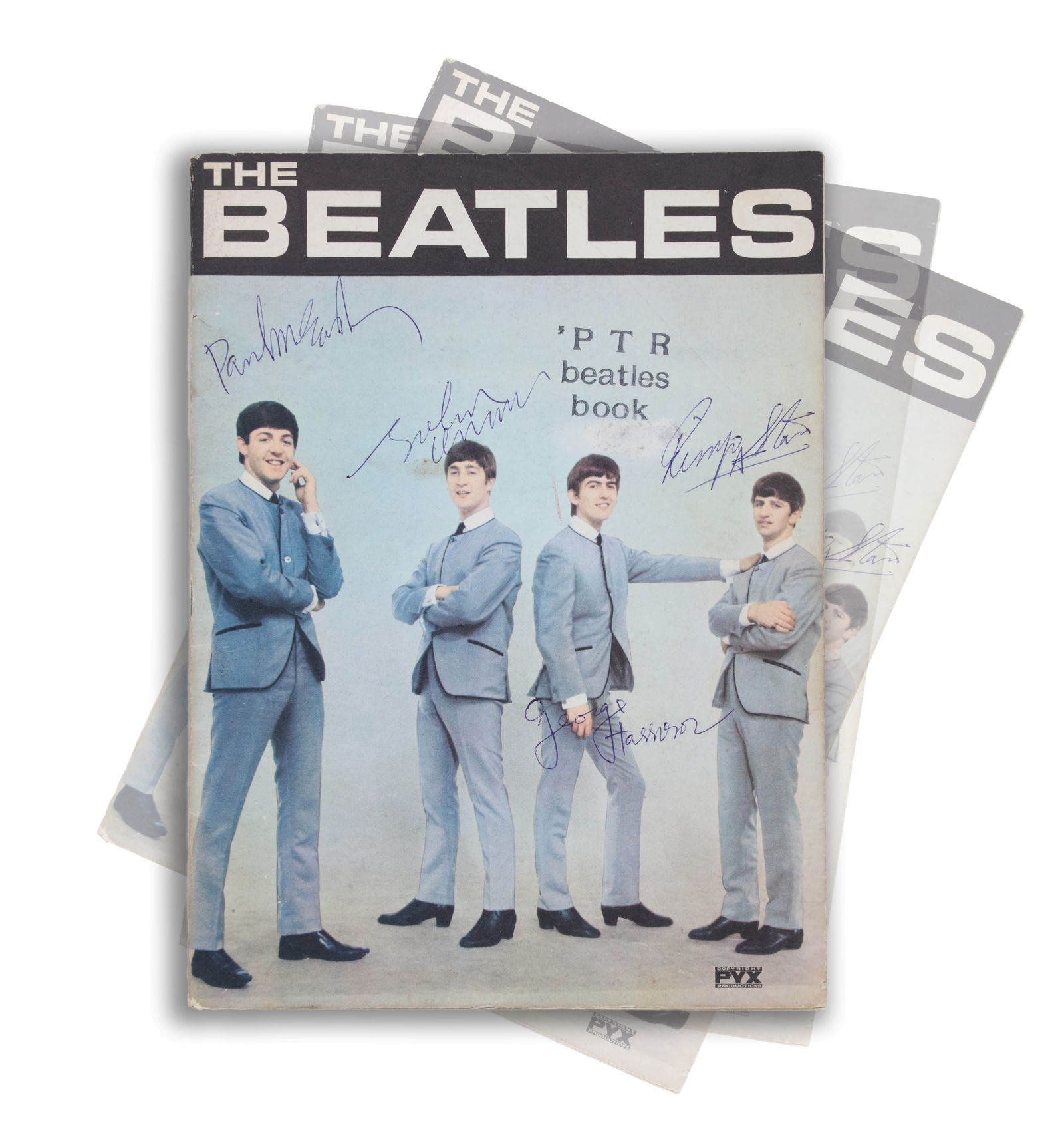THE BEATLES SIGNED "THE BEATLES PTR BEATLES BOOK" (1 of 3)