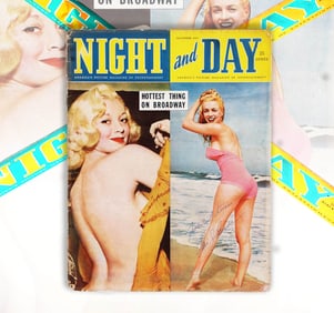 MARILYN MONROE SIGNED "NIGHT AND DAY"MAGAZINE