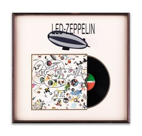 LED ZEPPELIN SIGNED VINYL RECORD OF "LED ZEPPELIN III"