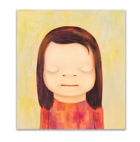 YOSHITOMO NARA (B.1959),ATTRIBUTED TO, ACRYLIC ON CANVAS