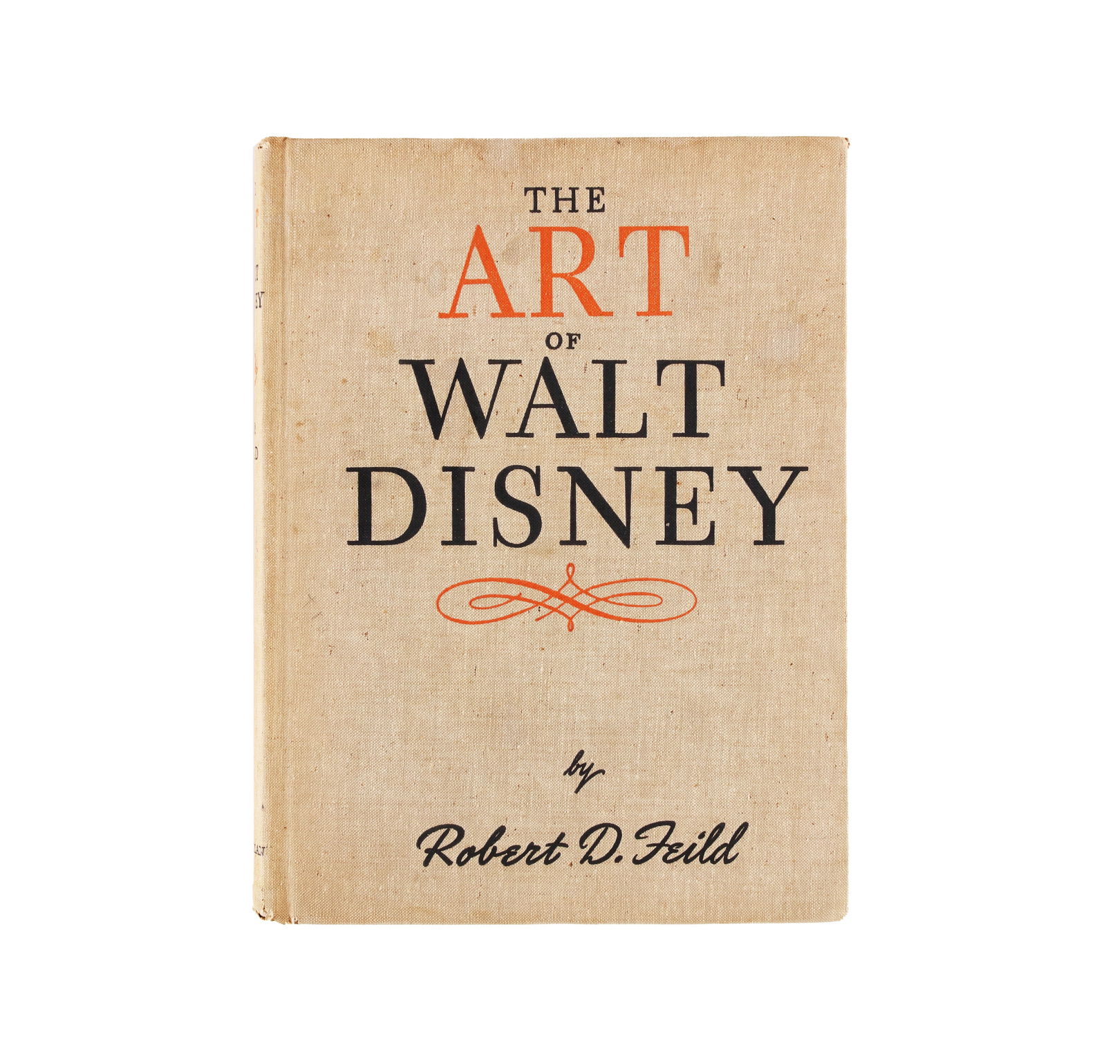 WALT DISNEY SIGNED "THE ART OF WALT DISNEY" BOOK (1 of 5)