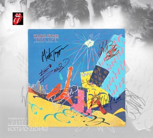 THE ROLLING STONES SIGNED VINYL RECORD OF "STILL LIFE"