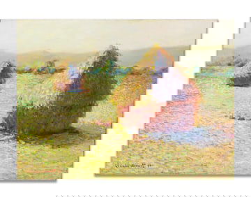 CLAUDE MONET (1840-1926), ATTRIBUTED TO ,OIL ON CANVAS