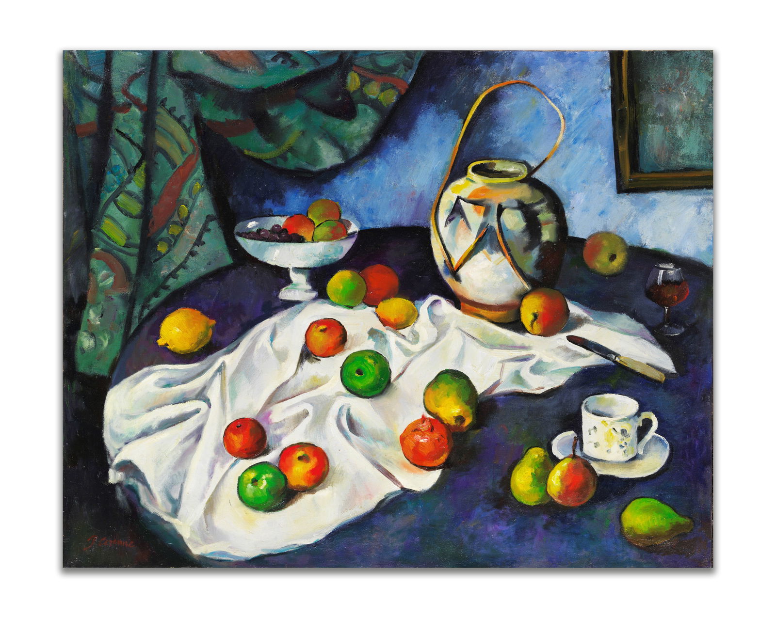 PAUL CEZANNE (1839-1906), ATTRIBUTED TO, OIL ON CANVAS (1 of 3)