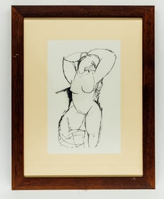 AMADEO MODIGLIANI(ITALIAN,1884-1920),LITHOGRAPHY,1910S