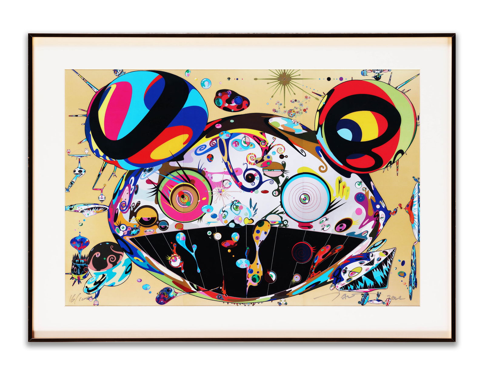 TAKASHI MURAKAMI (B.1962), OFFSET LITHOGRAPH (1 of 3)