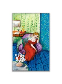 HENRI MATISSE (1869-1954), ATTRIBUTED TO, OIL ON CANVAS