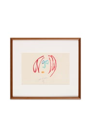 JOHN LENNON'S SIGNED SELF-PORTRAIT