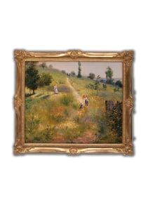 PIERRE AUGUSTE RENOIR (1841-1919),ATTRIBUTED TO ,OIL ON CANVAS