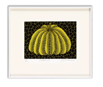 YAYOI KUSAMA (B.1931), SILKSCREEN PRINT
