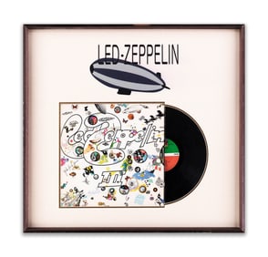 LED ZEPPELIN SIGNED VINYL RECORD OF "LED ZEPPELIN III"