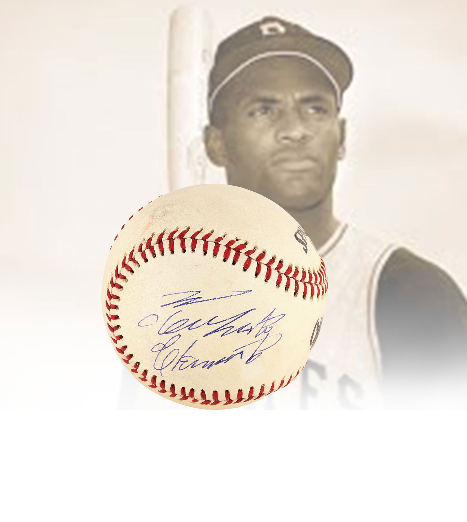 ROBERTO CLEMENTE SIGNED SPALDING BASEBALL (1 of 5)