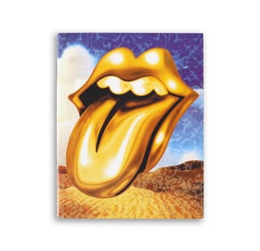 THE OFFICIAL BROCHURE OF "A BIGGER BANG" SIGNED BY THE ROLLING STONES