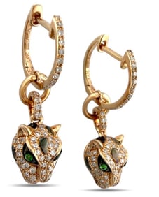 LEOPARD PRINT EARRINGS