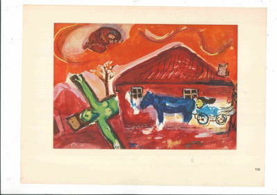 MARC CHAGALL(RUSSIAN-FRENCH,1887-1985)