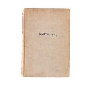 ERNEST HEMINGWAY (1899-1961) - SIGNED BOOK "FOR WHOM THE BELL TOLLS" (FIRST EDITION, 1940)