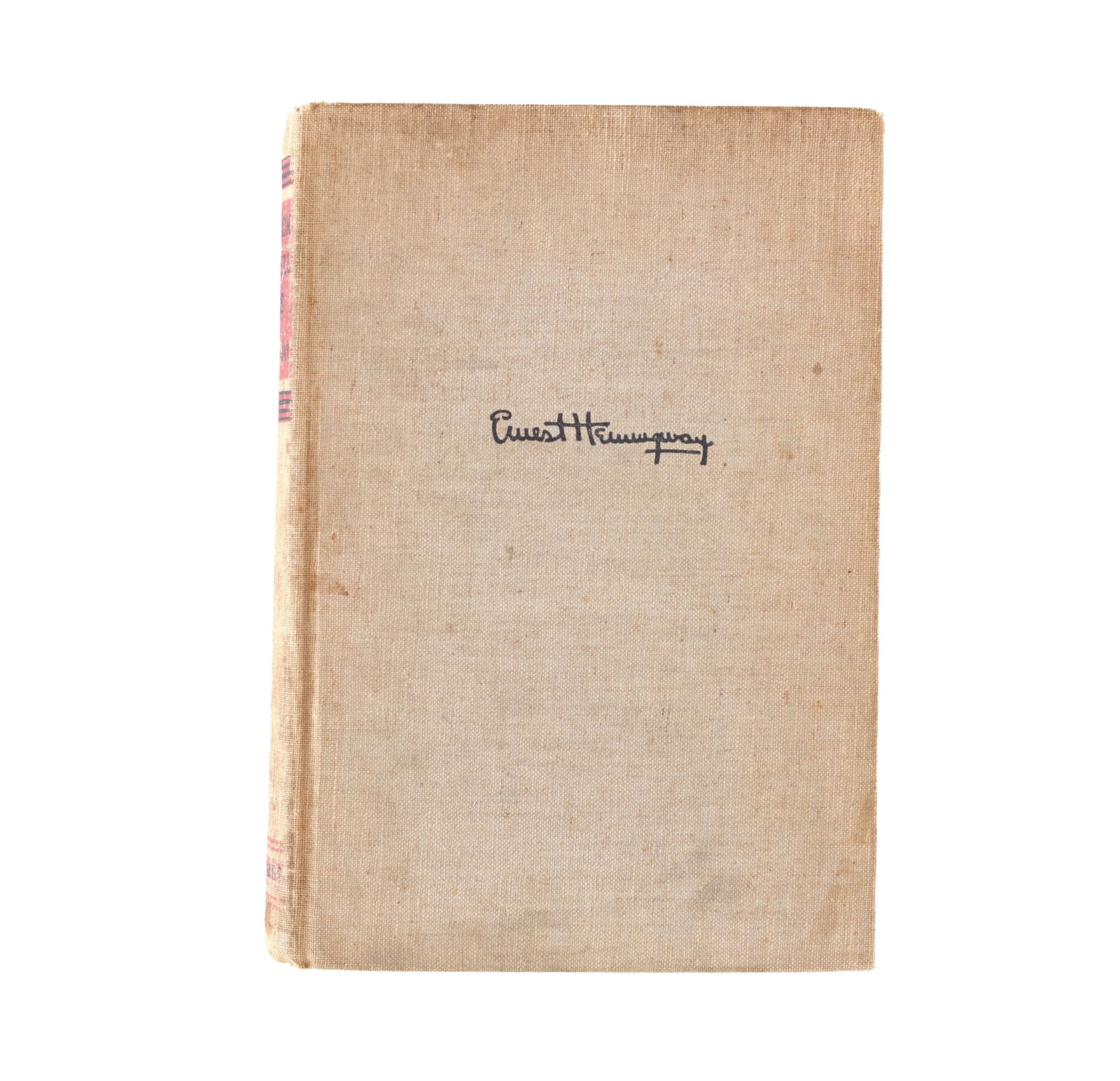 ERNEST HEMINGWAY (1899-1961) - SIGNED BOOK "FOR WHOM THE BELL TOLLS" (FIRST EDITION, 1940) (1 of 3)