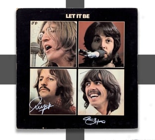 THE BEATLES - FULLY SIGNED "LET IT BE" COMPLETE VINYL RECORD SET