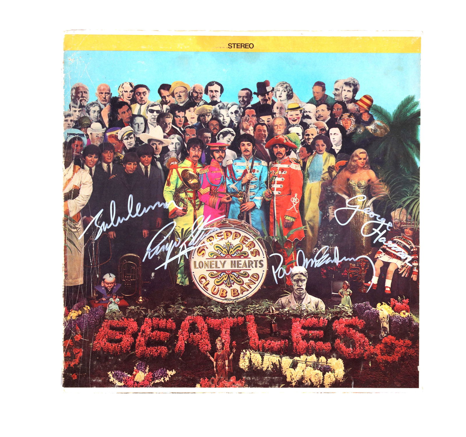 THE BEATLES - FULLY SIGNED "SGT. PEPPER'S LONELY HEARTS CLUB BAND" ALBUM (1967) (1 of 4)