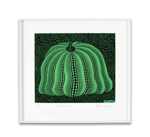 YAYOI KUSAMA (B.1931), SILKSCREEN PRINT