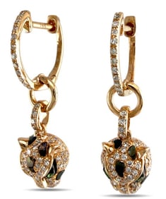 LEOPARD PRINT EARRINGS