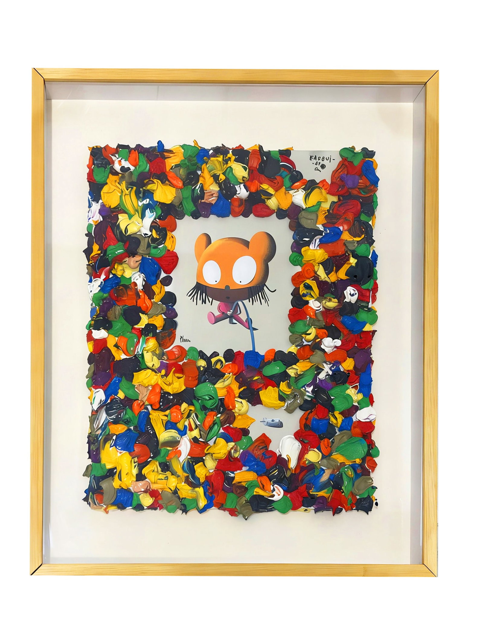 EDGAR PLANS, OIL ON CANVAS: EDGAR PLANS,OIL ON CANVAS Dimensions: Image size42 x 33 cm. All measured values are approximate. Outer frame size55 x 45 cm. All measured values are approximate. Provenance and Authenticity: This item