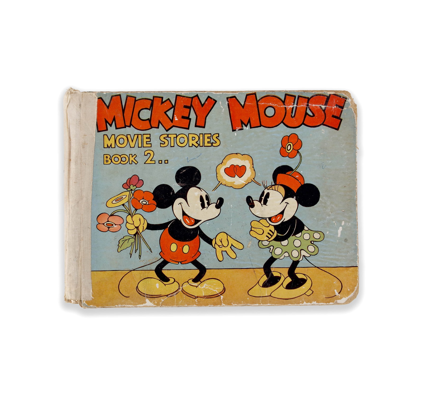 WALT DISNEY SIGNED "MICKEY MOUSE MOVIE STORIES: BOOK 2" (1 of 3)