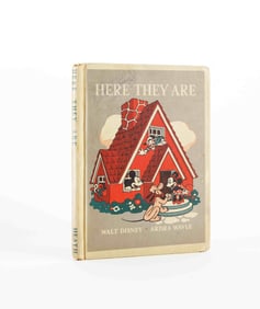 WALT DISNEY SIGNED "HERE THEY ARE" BOOK