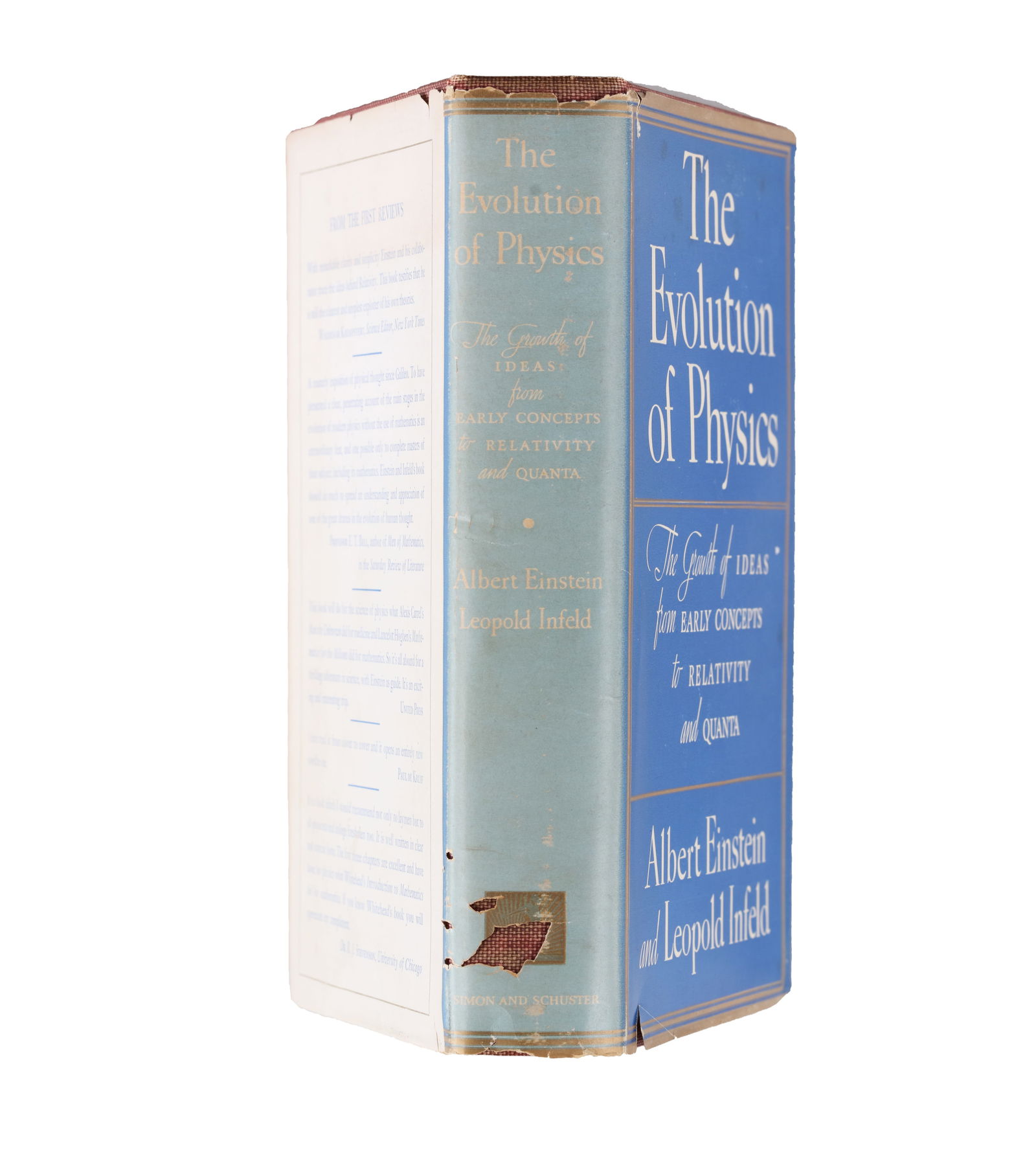 ALBERT EINSTEIN - THE EVOLUTION OF PHYSICS, SIGNED FIRST EDITION WITH MANUSCRIPT FORMULA - 4