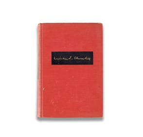 WINSTON S. CHURCHILL - HAND-SIGNED FIRST EDITION OF "THE GATHERING STORM"