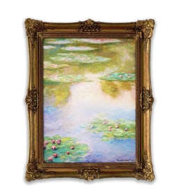 CLAUDE MONET (1840-1926), ATTRIBUTED TO ,OIL ON CANVAS