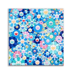 TAKASHI MURAKAMI (B.1962), ATTRIBUTED TO, ACRYLIC OIL ON CANVAS