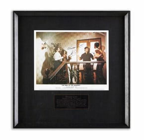 BRUCE LEE - HAND-SIGNED VINTAGE "THE WAY OF THE DRAGON" STILL