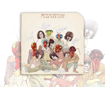 THE ROLLING STONES SIGNED VINYL RECORD OF "METAMORPHOSIS"