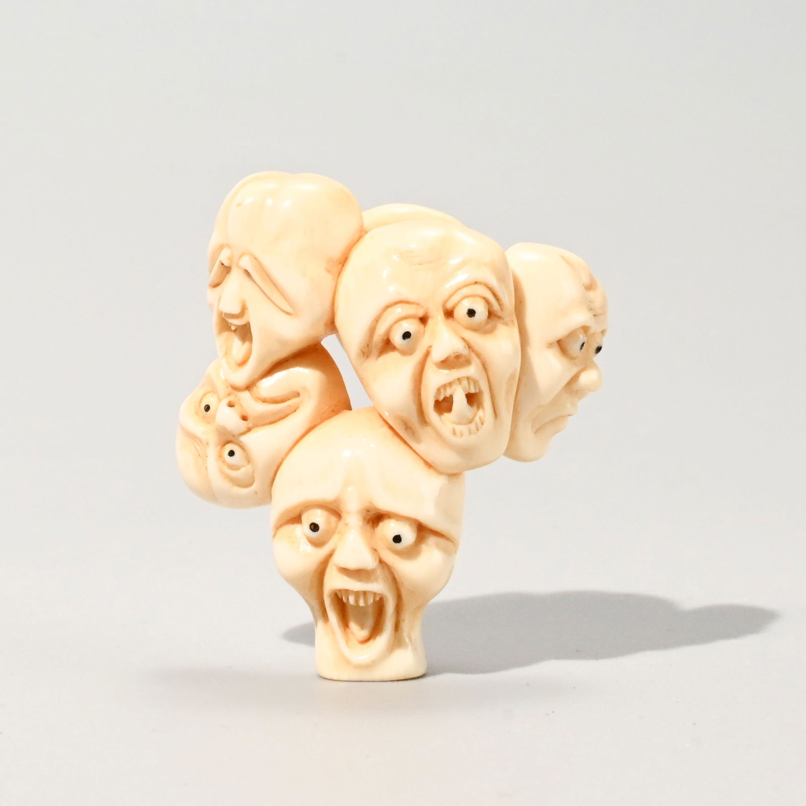 Five netsuke, signed - 9