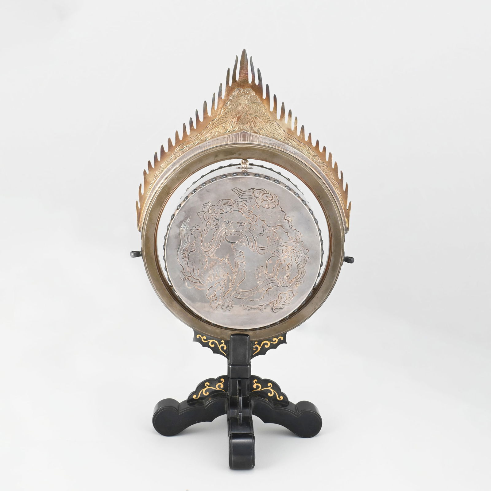 Silver Table Clock - 2