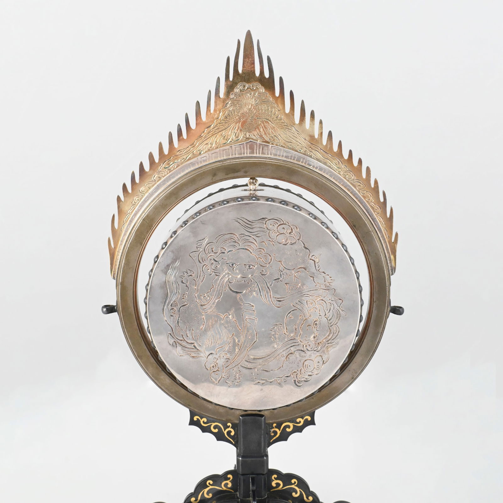 Silver Table Clock - 3