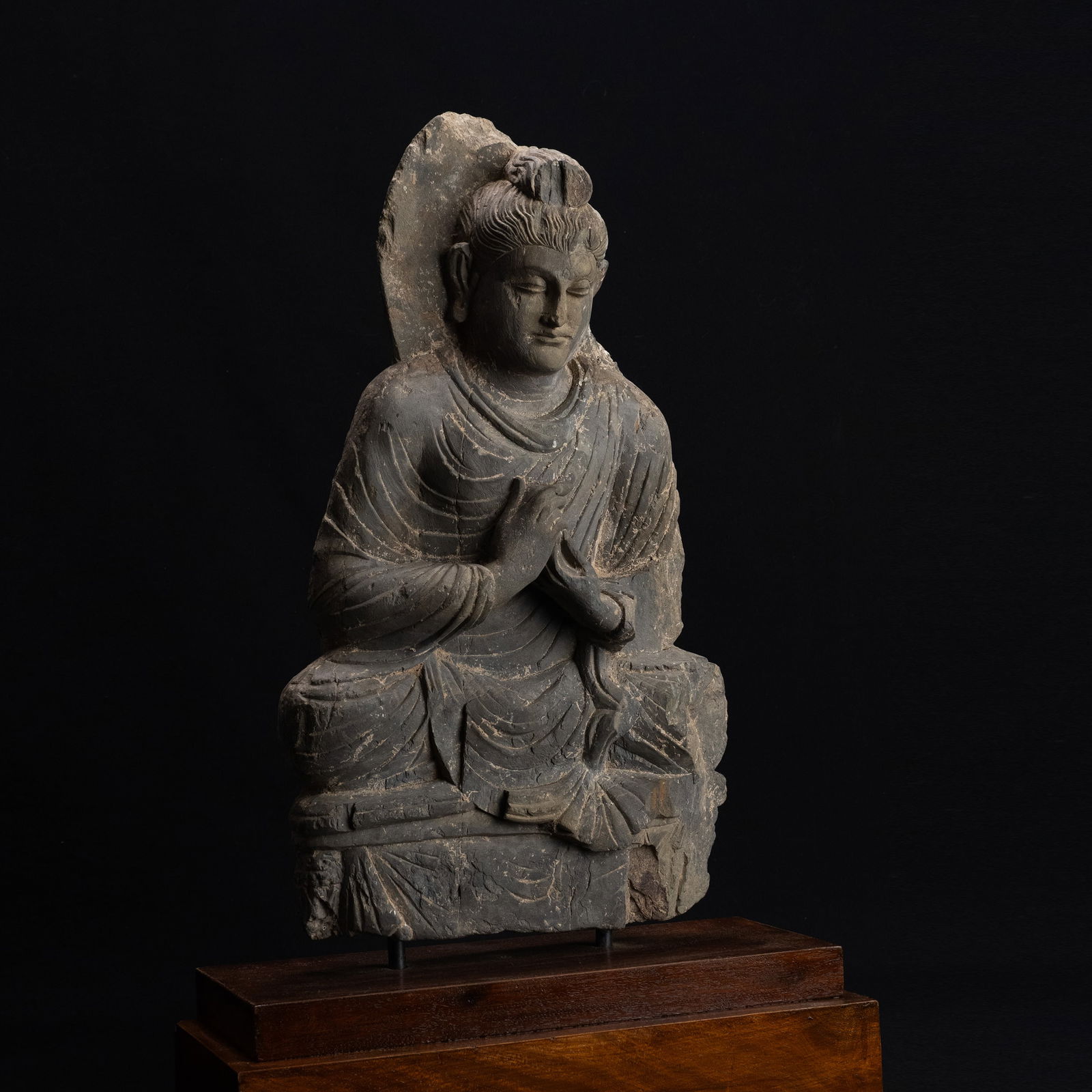 Gandhara Sculpture with Certificate by Kurita Isao (1 of 8)