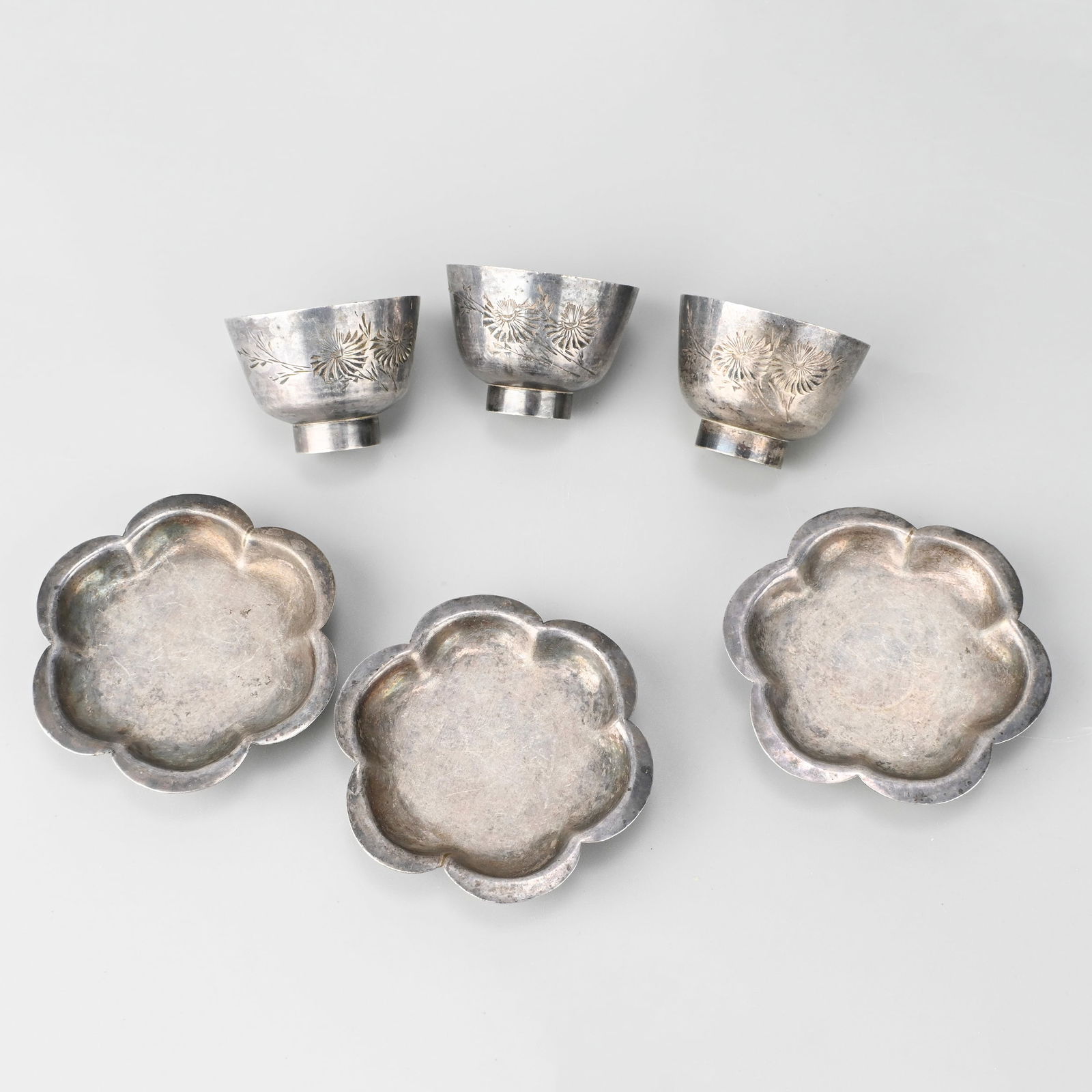 Silver Tea Set - 6