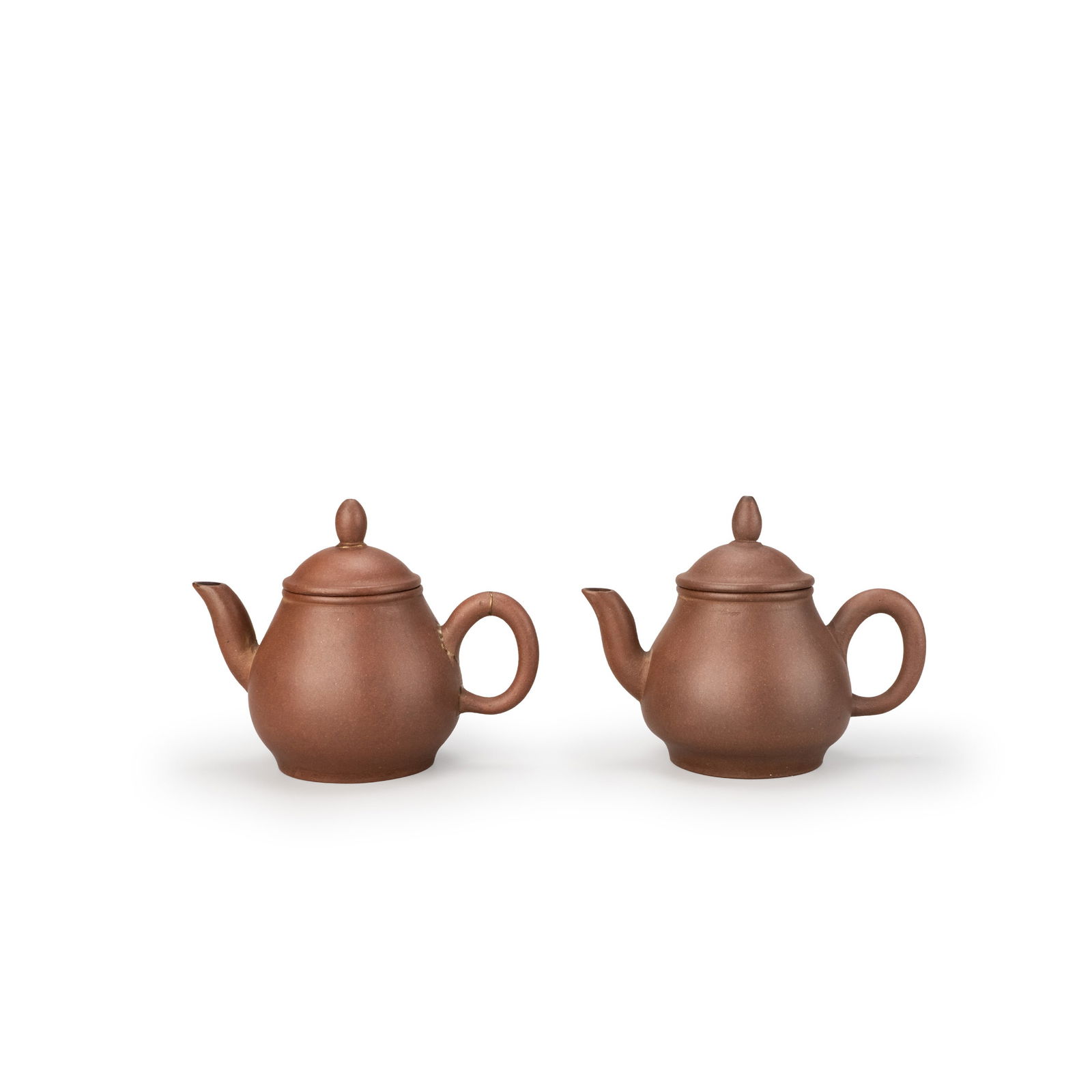 Pair of Yixing Zisha Teapots (1 of 11)