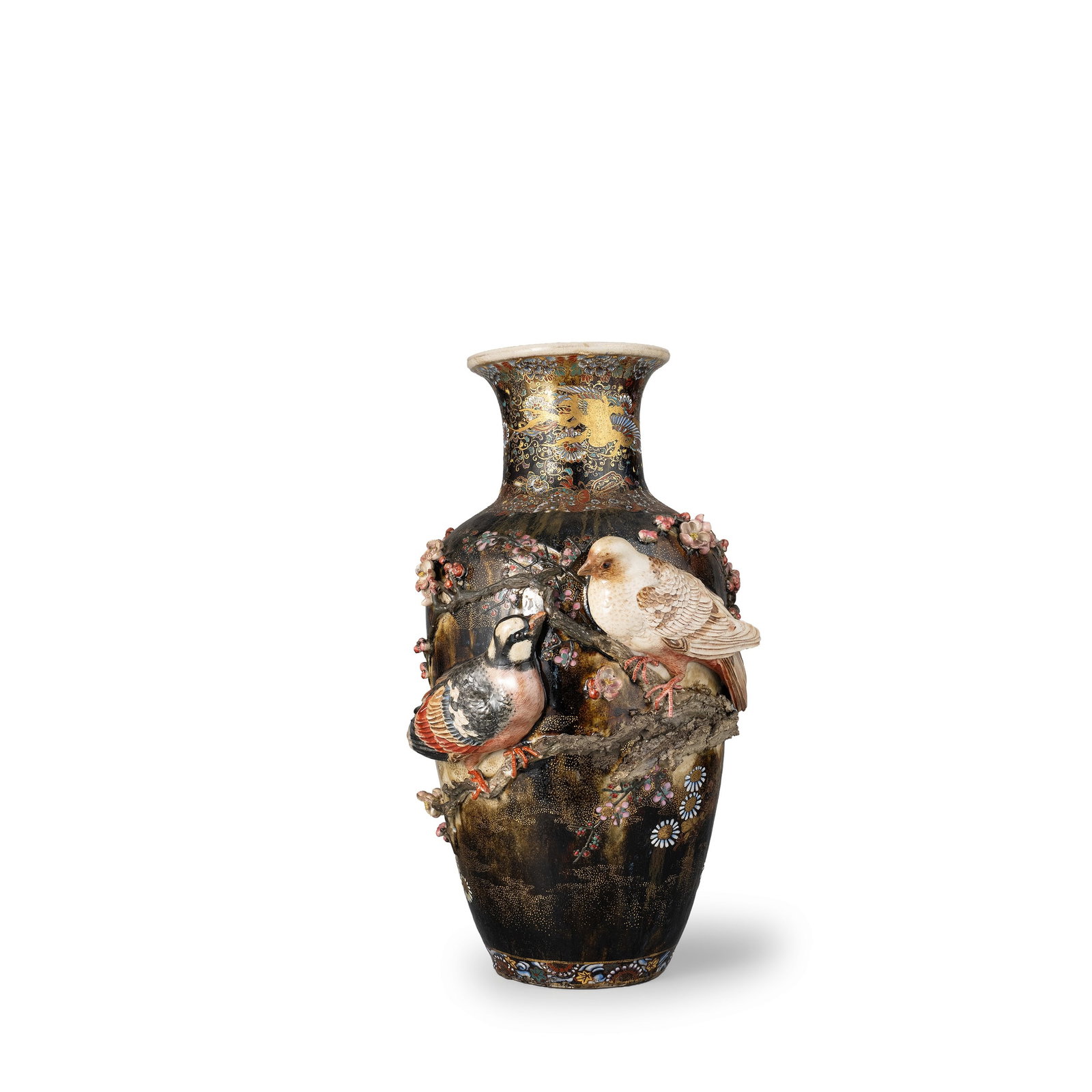 Makuzu Kozan Style Large Vase (1 of 13)