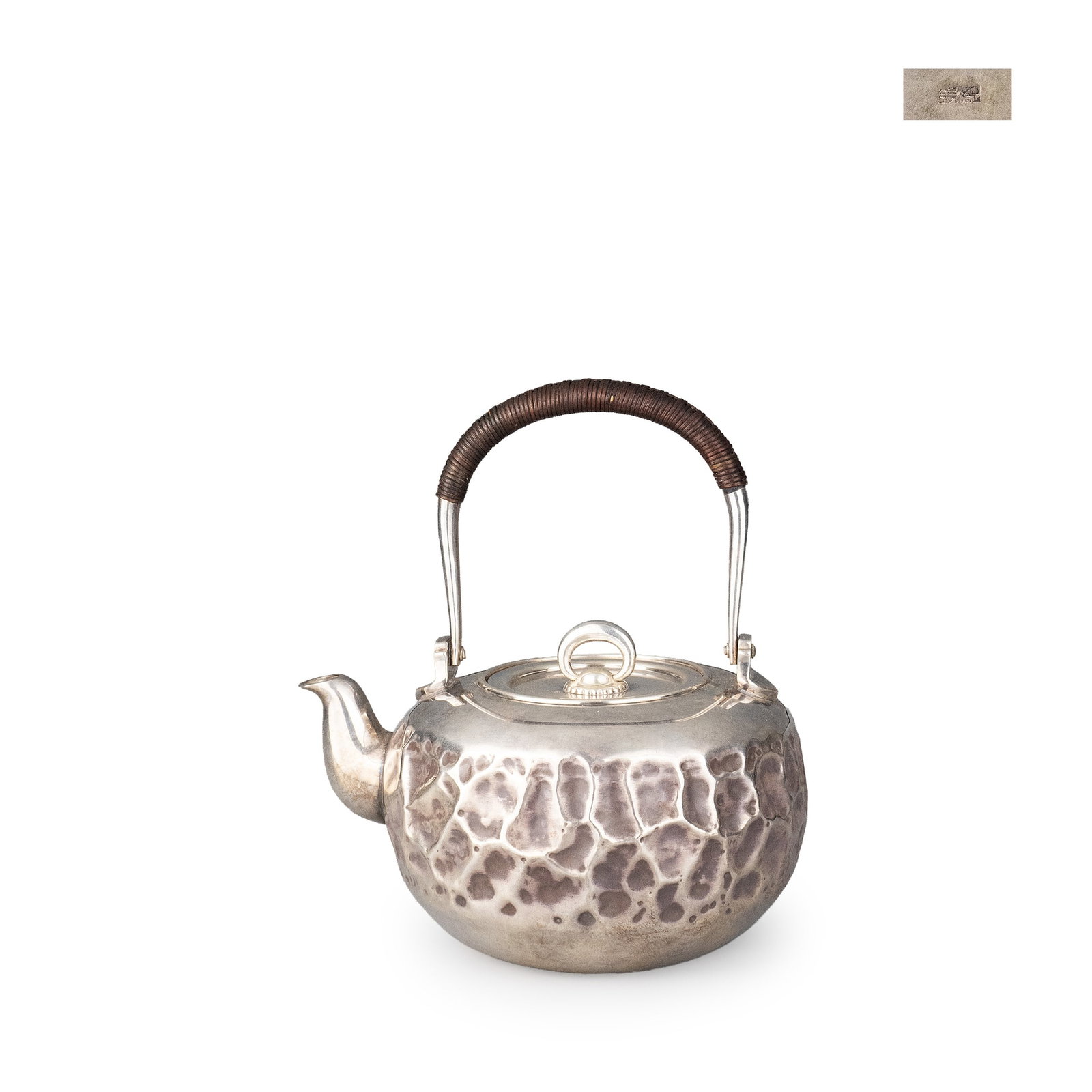 Hammered Silver Kettle (1 of 11)